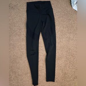 leggings w mesh detail